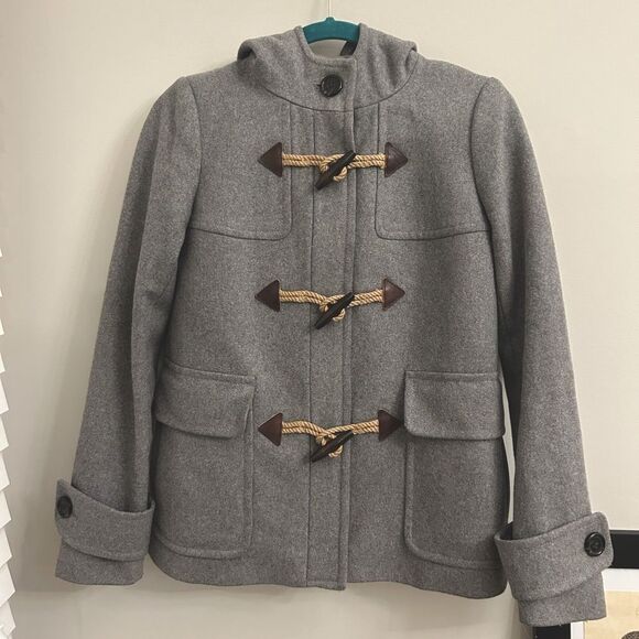 ***J.Crew Short Duffle Coat size 00 EUC!!!*** - Picture 1 of 13
